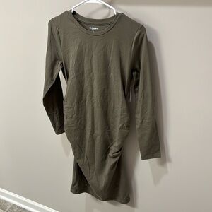 Old Navy Maternity Midi Fitted Dress New with Tags